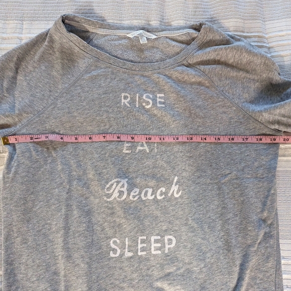 Grey Victoria Secret Crew Neck Sweatshirt Size Small - Picture 2 of 7